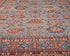 10x14 Gray Kazak Afghan Hand Knotted Geometric Wool Area Rug